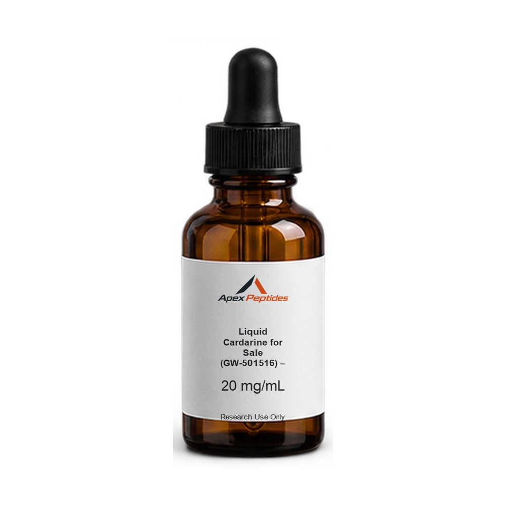 Liquid Cardarine for Sale (GW-501516) – 20 mg/mL — Apex Peptides