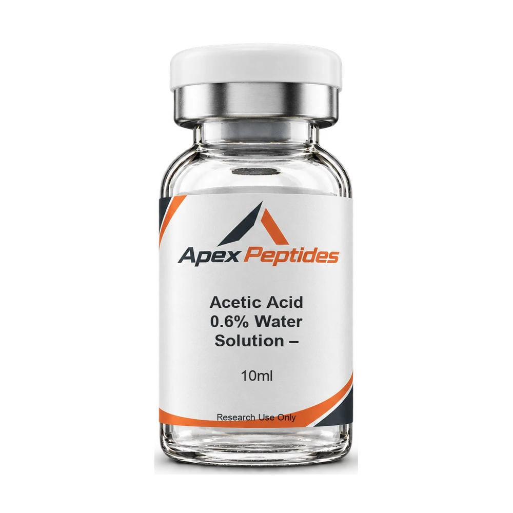 Acetic Acid 0.6% Water Solution – 10ml — Apex Peptides