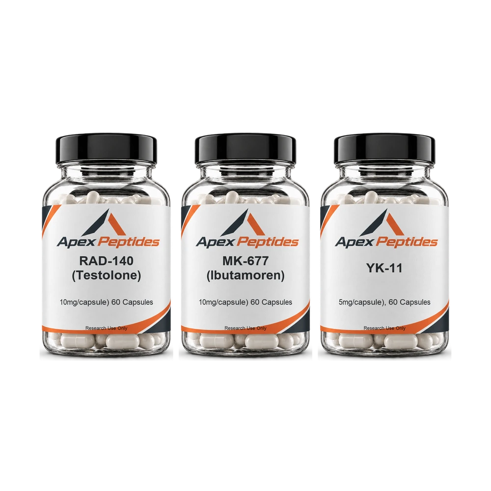 RAD-140 + MK-677 + YK-11 Value Pack — Apex Peptides