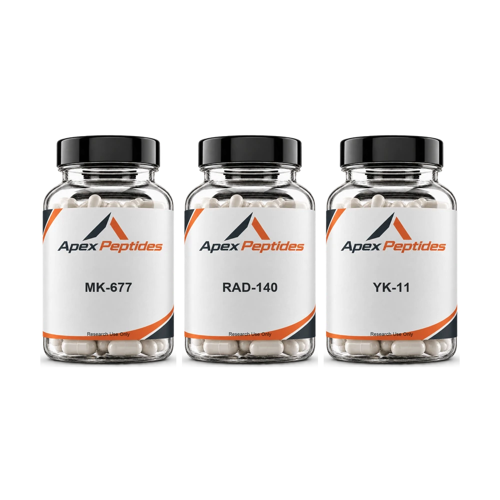 The White Kong Stack (MK 677 + RAD 140 + YK11) — Apex Peptides