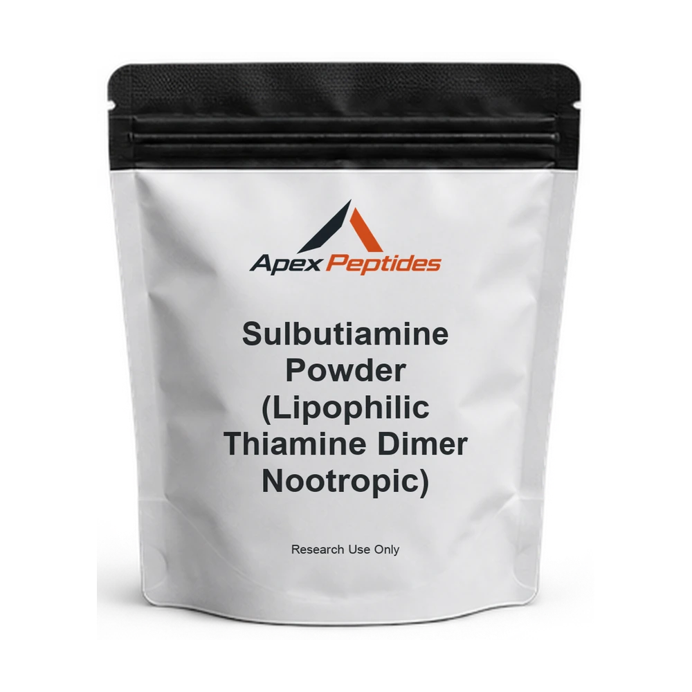 Sulbutiamine Powder (Lipophilic Thiamine Dimer Nootropic) — Apex Peptides