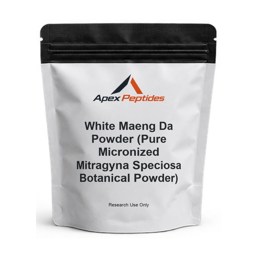White Maeng Da Powder (Pure Micronized Mitragyna Speciosa Botanical Powder) — Apex Peptides