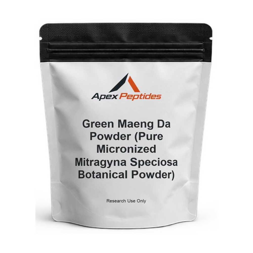 Green Maeng Da Powder (Pure Micronized Mitragyna Speciosa Botanical Powder) — Apex Peptides