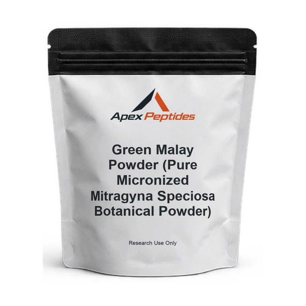 Green Malay Powder (Pure Micronized Mitragyna Speciosa Botanical Powder) — Apex Peptides