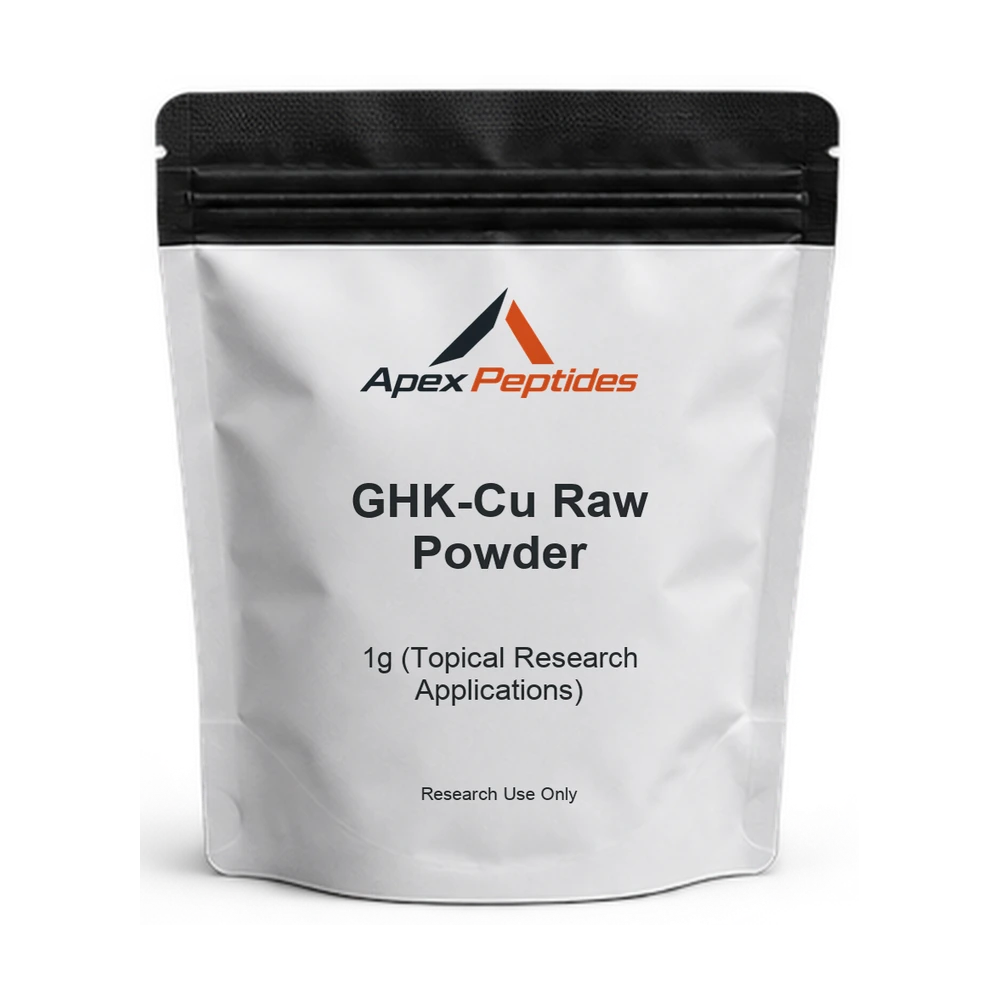 GHK-Cu Raw Powder 1g (Topical Research Applications) — Apex Peptides
