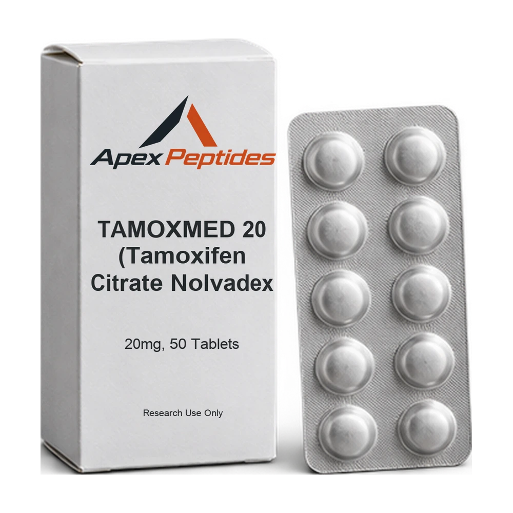 TAMOXMED 20 (Tamoxifen Citrate Nolvadex 20mg, 50 Tablets) — Apex Peptides